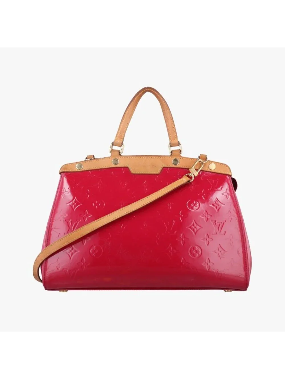 Louis Vuitton Blair MM Rose Indien Vernis Shoulder